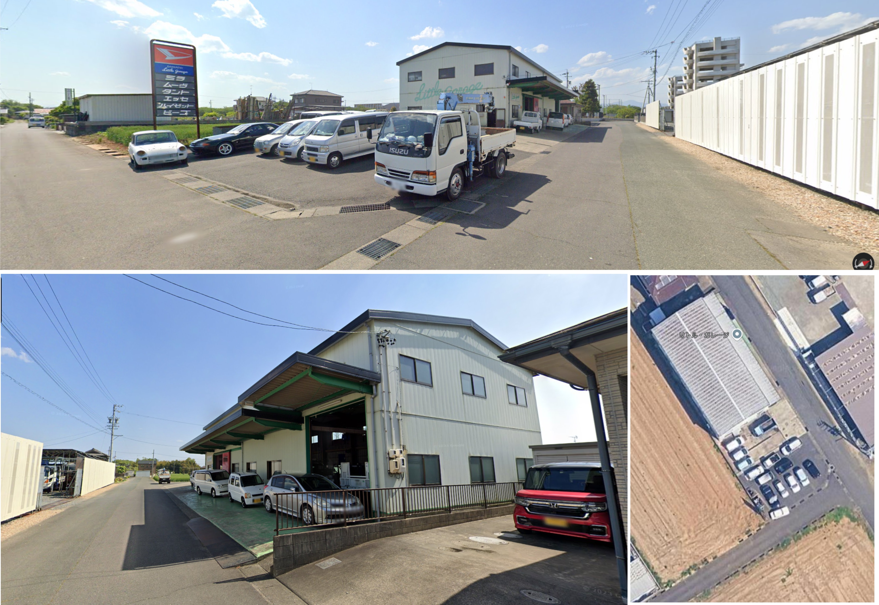 鈴鹿市石薬師町 自動車修理工場